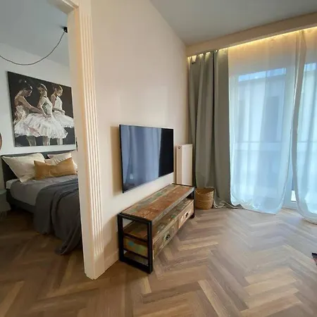 Art Marina Nad Rzeka Z Bezplatnym Parkingiem Vratislav