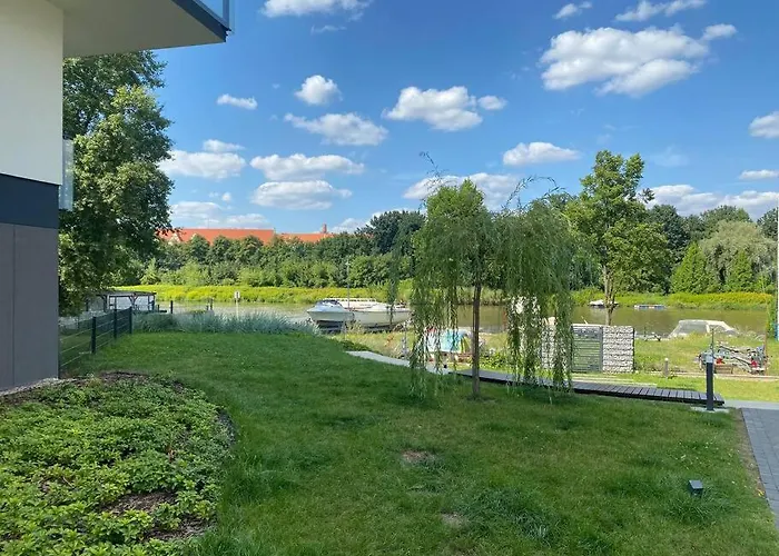 Appartamento Art Marina Nad Rzeka Z Bezplatnym Parkingiem