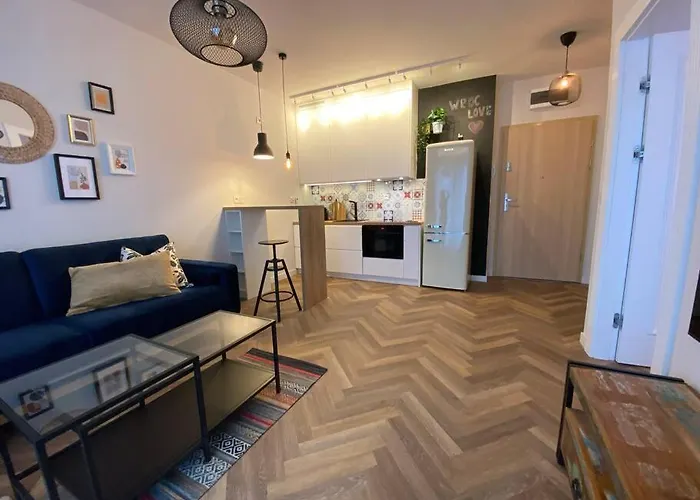 Art Marina Nad Rzeka Z Bezplatnym Parkingiem Apartmán